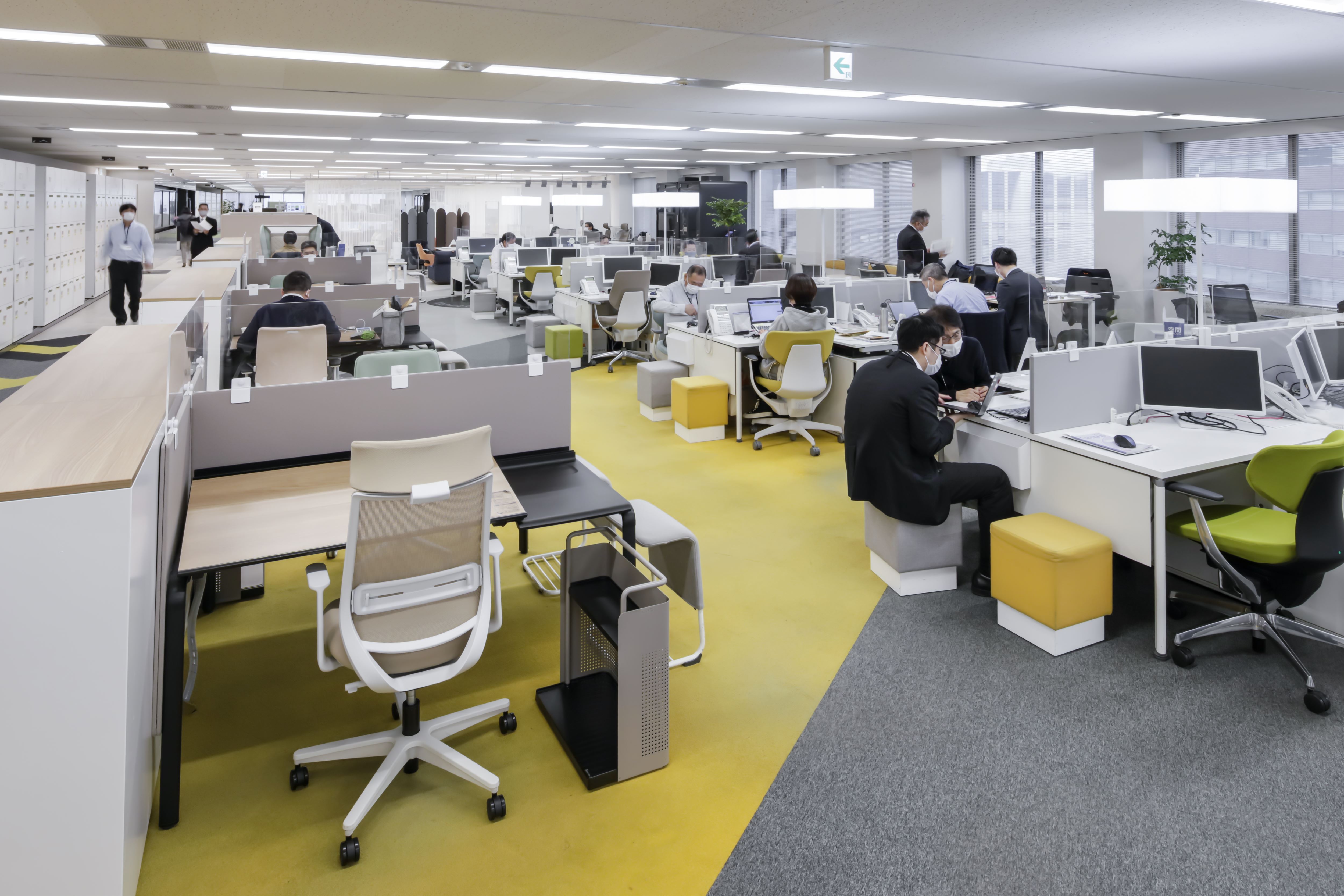 オフィスランドスケープとは？オープンなオフィス空間のメリット・デメリットや事例5社を紹介｜コクヨマーケティング