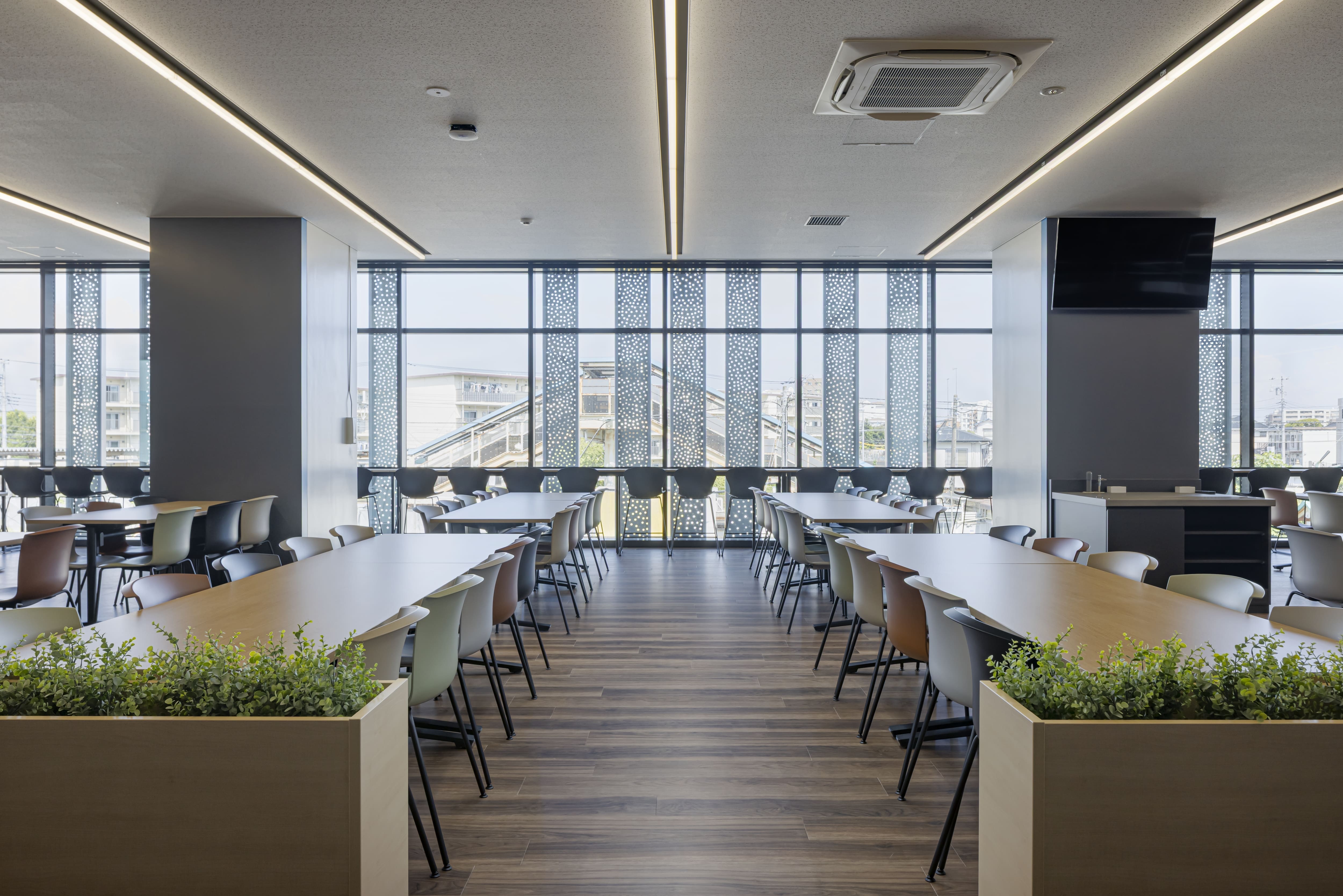 東邦チタニウム株式会社 茅ヶ崎工場様の社員食堂