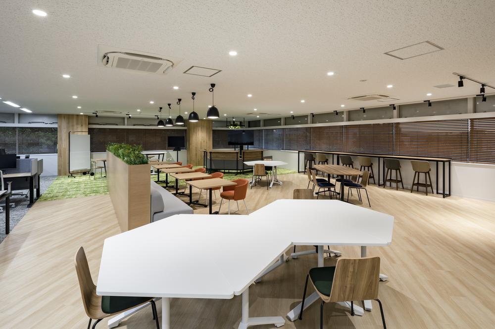 ソディック様のカフェスペース