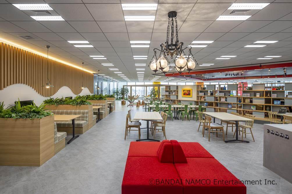 バンダイナムコエンターテインメント様のオフィス