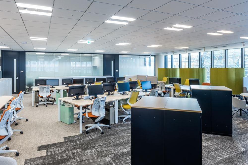 フリーアドレスのオフィス