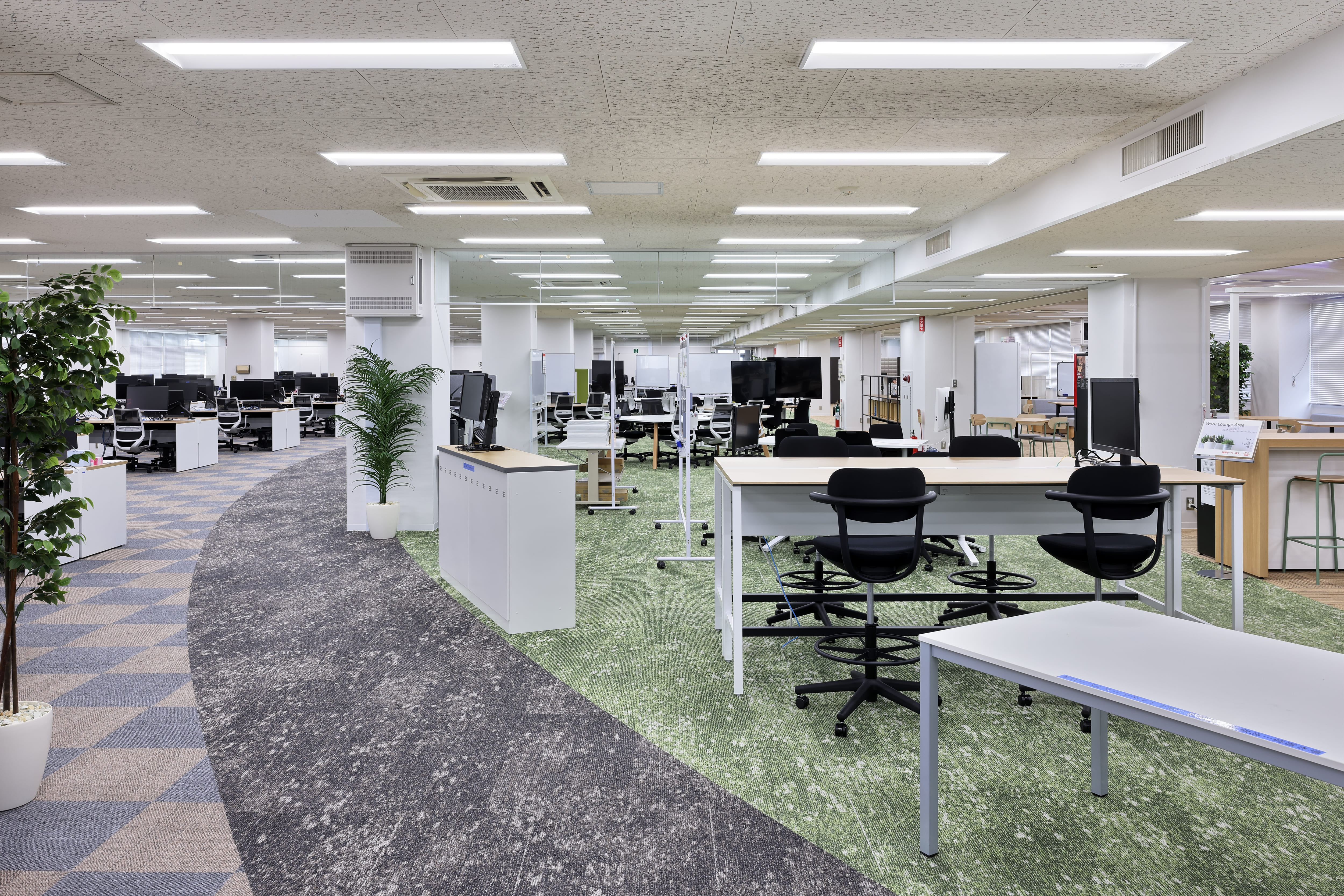 島津製作所様メイン動線