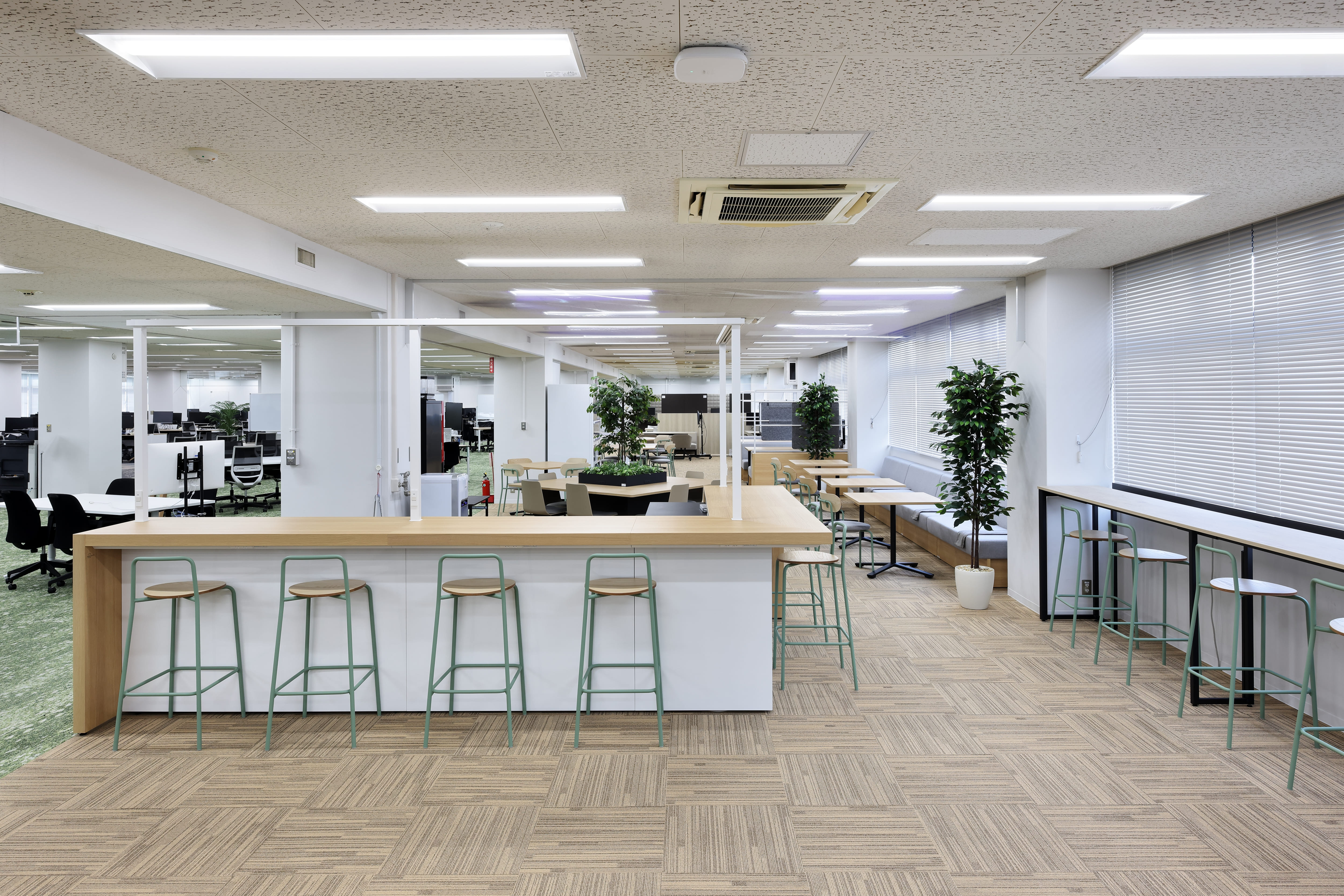 島津製作所様ワークラウンジ