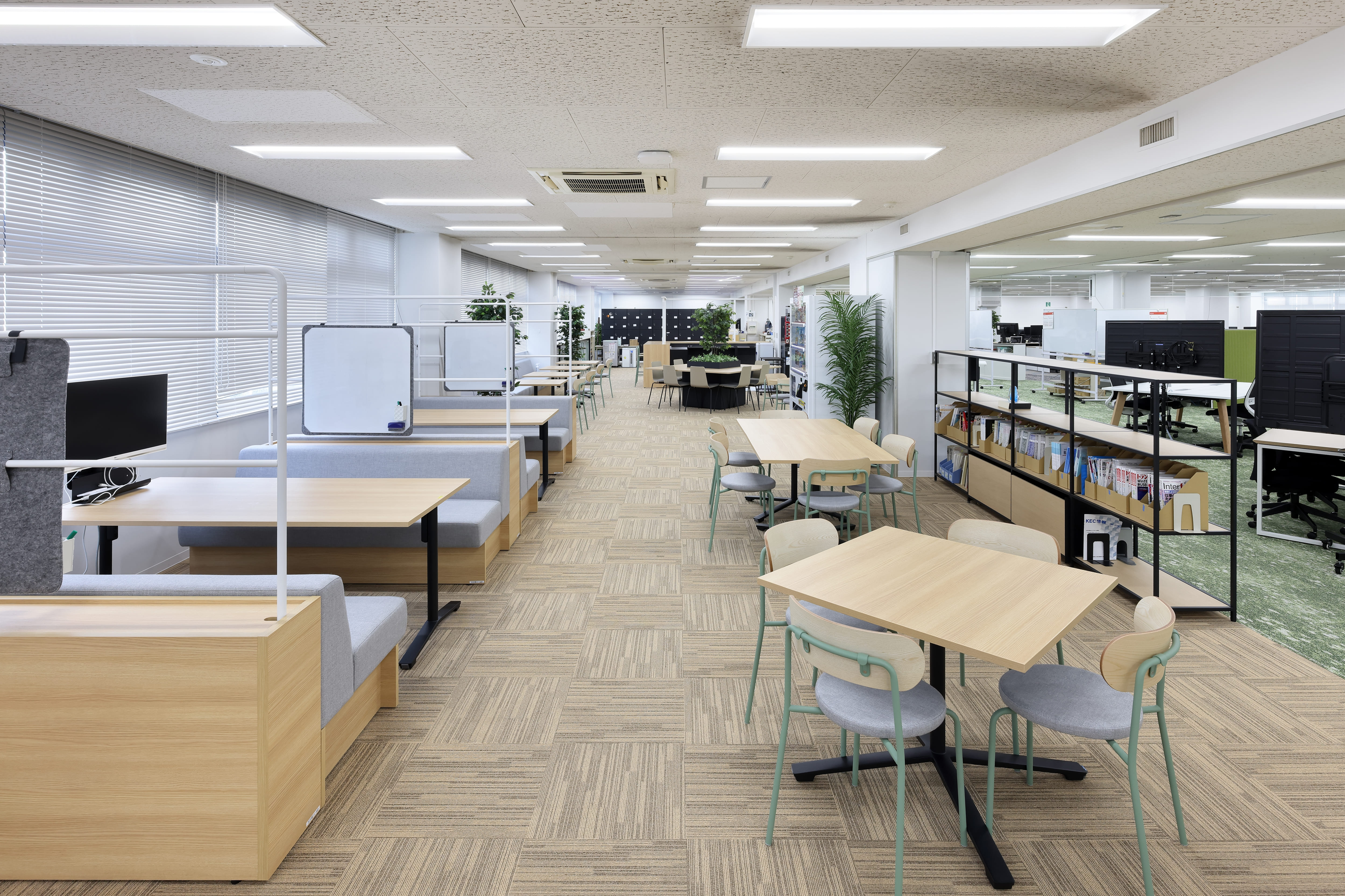 島津製作所様ワークラウンジ