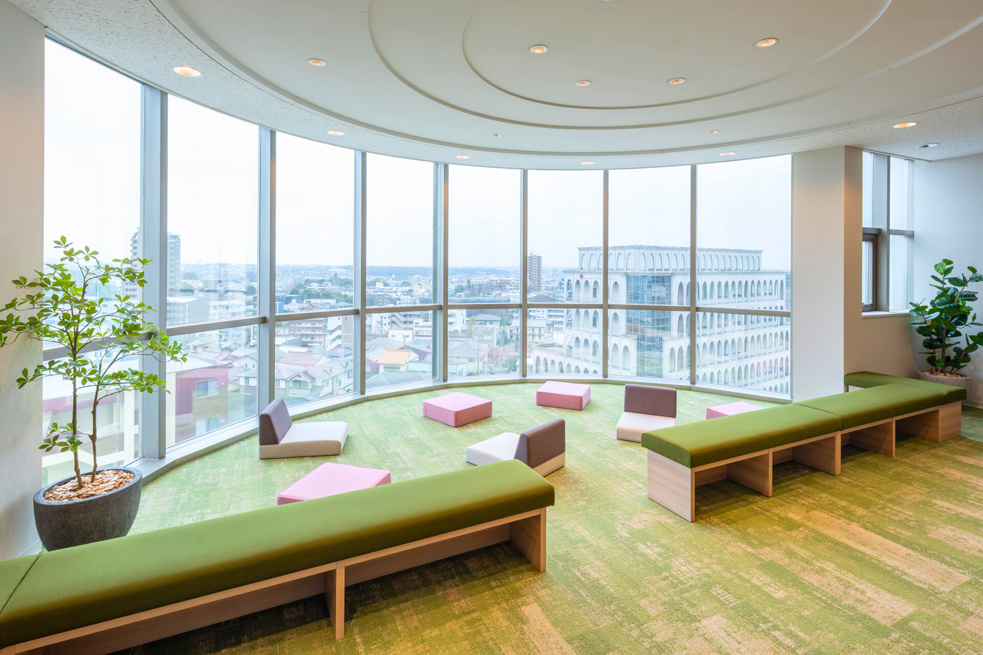 中京大学8階学生ラウンジ「Link（リンク）」