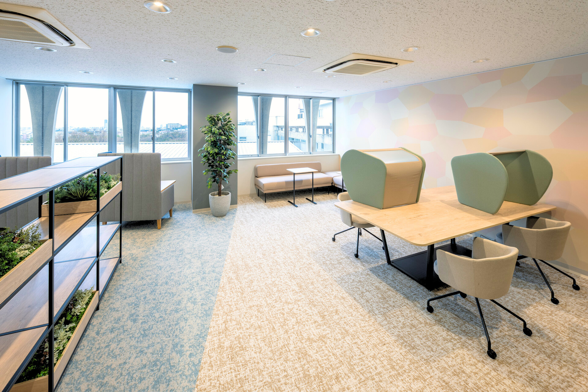 中京大学6階学生ラウンジ